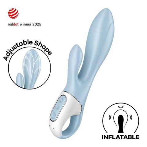 AirPulse Bunny X1™ – Wibrator Rabbit z Dynamiczną Stymulacją AirWave AirPulse Bunny X1™ – Wibrator Rabbit z Dynamiczną Stymulacją AirWave