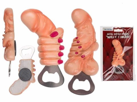 Metalowy Otwieracz - Penis i Ręka Metalowy Otwieracz - Penis i Ręka