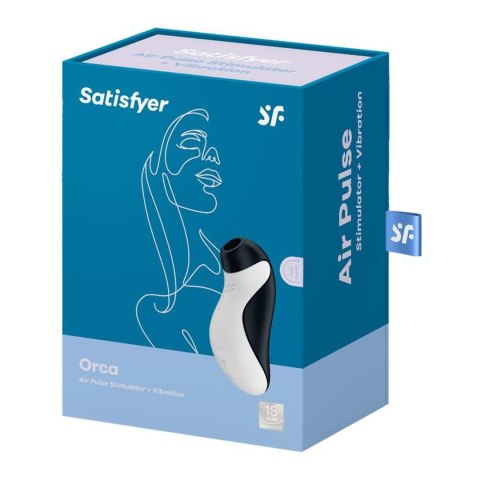 ORCA™ DualWave Pulse | Podwójny Stymulator Powietrzny z Wibracjami | 10 Trybów | USB Rechargeable ORCA™ DualWave Pulse | Podwójny Stymulator Powietrzny z Wibracjami | 10 Trybów | USB Rechargeable