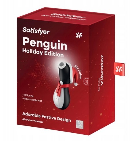 Pingwinek Masażer Powietrzny - SNOWFLUFF™ Penguin – Holiday Edition | Bezdotykowy Stymulator Łechtaczki z Technologią AirPulse+ Pingwinek Masażer Powietrzny - SNOWFLUFF™ Penguin – Holiday Edition | Bezdotykowy Stymulator Łechtaczki z Technologią AirPulse+