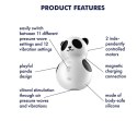 POCKET PANDA™ – Mini Stymulator Łechtaczki z Wibracjami PulseDot™ | USB Rechargeable
