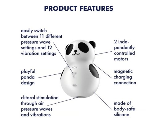 POCKET PANDA™ – Mini Stymulator Łechtaczki z Wibracjami PulseDot™ | USB Rechargeable POCKET PANDA™ – Mini Stymulator Łechtaczki z Wibracjami PulseDot™ | USB Rechargeable