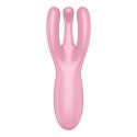 Wibrator-Threesome 4 Connect App (Pink)