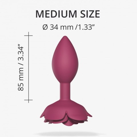 OPEN ROSES M SIZE - PLUM STAR OPEN ROSES M SIZE - PLUM STAR