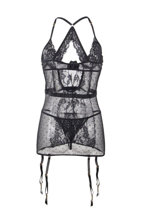Babydoll with garter belt and thong 2XL-3XL Babydoll with garter belt and thong 2XL-3XL