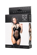 Glossy Sherrie bodysuit in Wetlook, XL