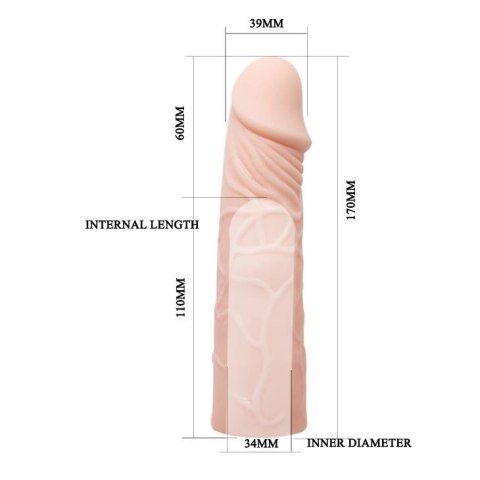 TitanX™ Big Impact Realistic Dildo by BAILE TitanX™ Big Impact Realistic Dildo by BAILE