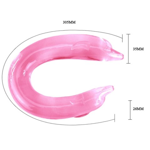 PINKFLOW DUO™ by BAILE – Elastyczny Podwójny Delfinowy Masażer Miłości PINKFLOW DUO™ by BAILE – Elastyczny Podwójny Delfinowy Masażer Miłości