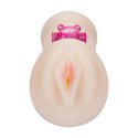 BAILE- Masturbator with vibrating ring, flesh-coloured