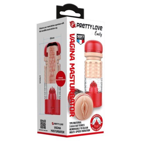 VelvetMuse™ Emily – Masturbator typu Vagina w Kolorze Czerwonym VelvetMuse™ Emily – Masturbator typu Vagina w Kolorze Czerwonym