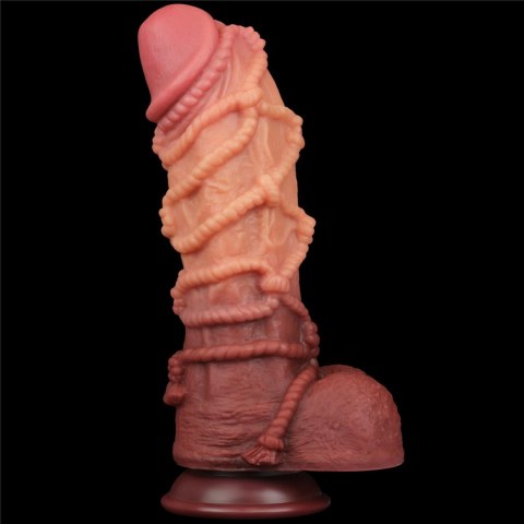 TITAN ROPECORE™ – Dildo z Liny i Platynowego Silikonu, 10.5” Dual Layered TITAN ROPECORE™ – Dildo z Liny i Platynowego Silikonu, 10.5” Dual Layered