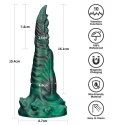 FERAL TWIST™ by Savage – Wibrujący Silikonowy Dildo z Podwójnym Pazurem