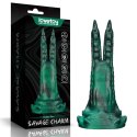 FERAL TWIST™ by Savage – Wibrujący Silikonowy Dildo z Podwójnym Pazurem