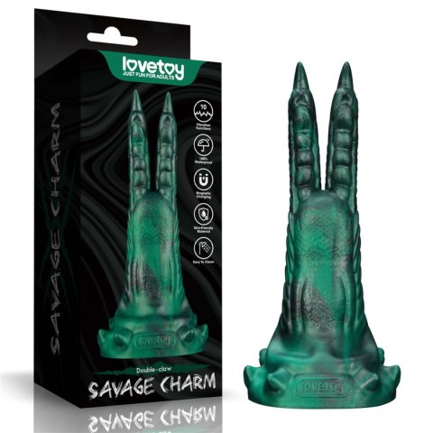 FERAL TWIST™ by Savage – Wibrujący Silikonowy Dildo z Podwójnym Pazurem FERAL TWIST™ by Savage – Wibrujący Silikonowy Dildo z Podwójnym Pazurem