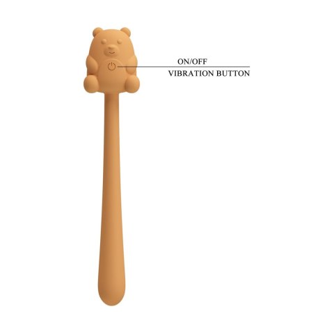 CUTE BEAR, Flirting Stick, 7 vibration functions, Magnetic USB charging CUTE BEAR, Flirting Stick, 7 vibration functions, Magnetic USB charging