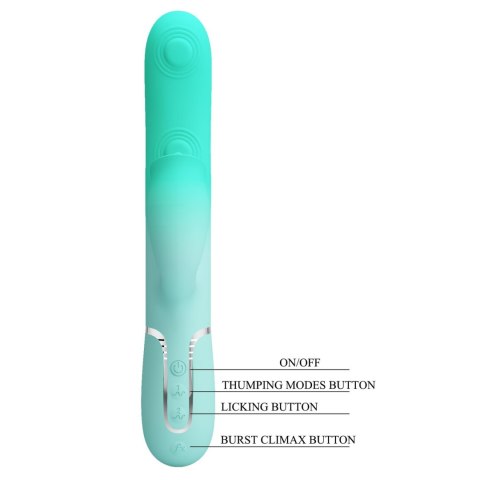 PRETTY LOVE - Gigi,7 thumping functions 7 licking modes, Silicone PRETTY LOVE - Gigi,7 thumping functions 7 licking modes, Silicone