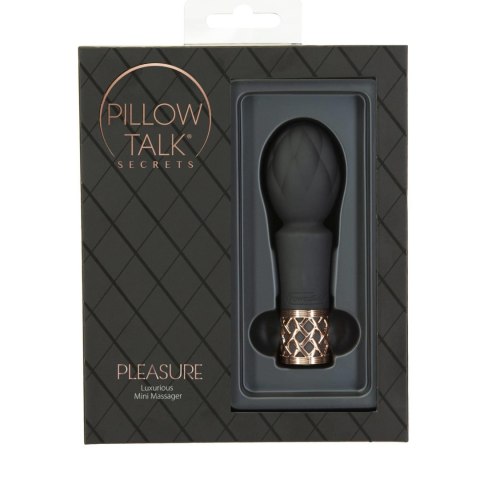 Pillow Talk - Secrets Pleasure Wand Black Pillow Talk - Secrets Pleasure Wand Black