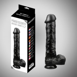Rocket Dominus™ 11.2” – Full-Size Power Dildo | Black Edition