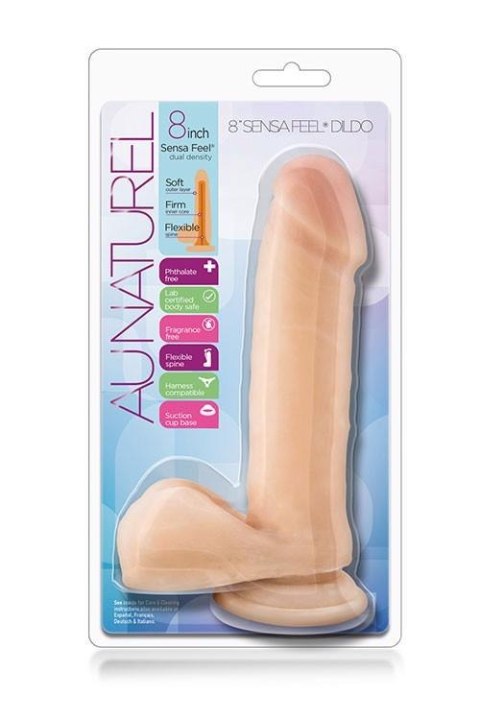 SensaThrust™ 8” – Natural Touch Dildo | Beige Edition