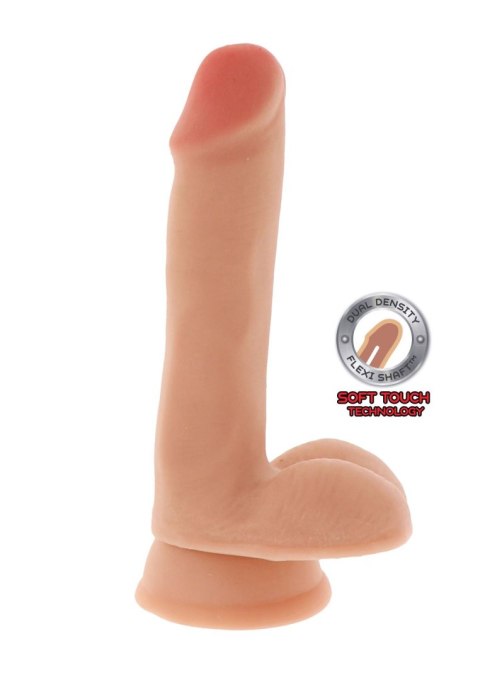 FleshPulse™ RealTouch 6" — Dual Density Dildo z Jądrami | Light Skin Edition FleshPulse™ RealTouch 6" — Dual Density Dildo z Jądrami | Light Skin Edition