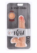FleshPulse™ RealTouch 6" — Dual Density Dildo z Jądrami | Light Skin Edition