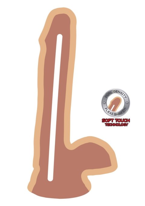 FleshPulse™ RealTouch 6" — Dual Density Dildo z Jądrami | Light Skin Edition FleshPulse™ RealTouch 6" — Dual Density Dildo z Jądrami | Light Skin Edition