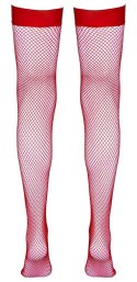 Hold-up Stockings red S