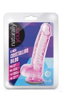 CrystaLuv™ ROSE – Krystaliczny Dildo 15 cm | Premium Design, Naturalna Przyjemność