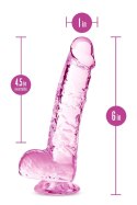 CrystaLuv™ ROSE – Krystaliczny Dildo 15 cm | Premium Design, Naturalna Przyjemność
