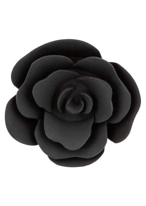 Small Rose Anal Plug Black Small Rose Anal Plug Black