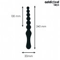 Addicted Toys masażer analny 24 cm z silikonu medycznego, progresywny