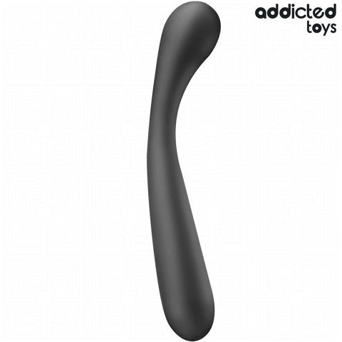 Addicted Toys masażer anatomiczny silikonowy 22,5 cm czarny Addicted Toys masażer anatomiczny silikonowy 22,5 cm czarny