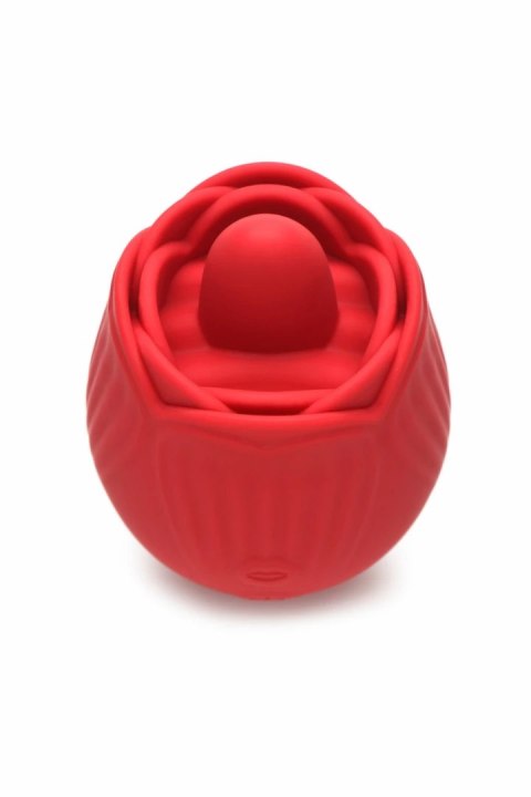 BLOOMGASM French Rose Licking & Vibrating System Czerwony 10 trybow BLOOMGASM French Rose Licking & Vibrating System Czerwony 10 trybow