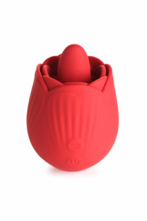 BLOOMGASM French Rose Licking & Vibrating System Czerwony 10 trybow BLOOMGASM French Rose Licking & Vibrating System Czerwony 10 trybow