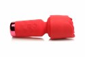 Bloomgasm Pleasure Rose Mini Wand - czerwony masażer relaksacyjny USB