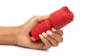 Bloomgasm Pleasure Rose Mini Wand - czerwony masażer relaksacyjny USB