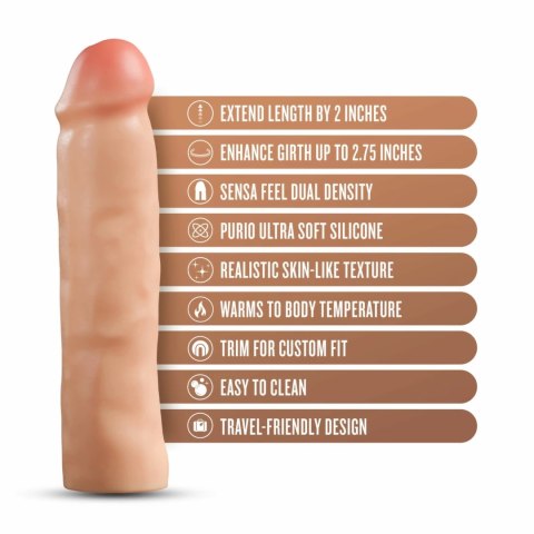Blush Performance Plus Tenacity nakładka wydłużająca silikonowa 5 cm Blush Performance Plus Tenacity nakładka wydłużająca silikonowa 5 cm