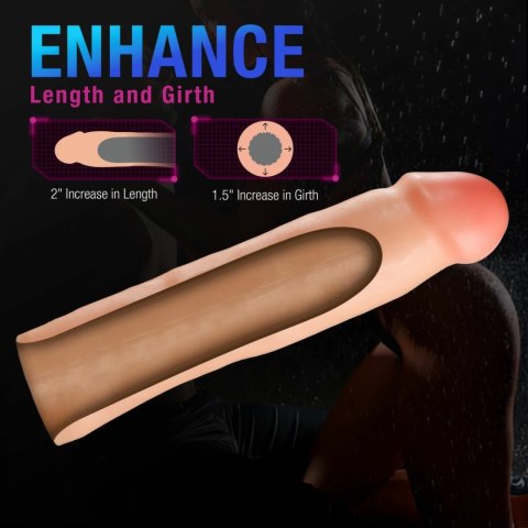 Blush Performance Plus Tenacity nakładka wydłużająca silikonowa 5 cm Blush Performance Plus Tenacity nakładka wydłużająca silikonowa 5 cm