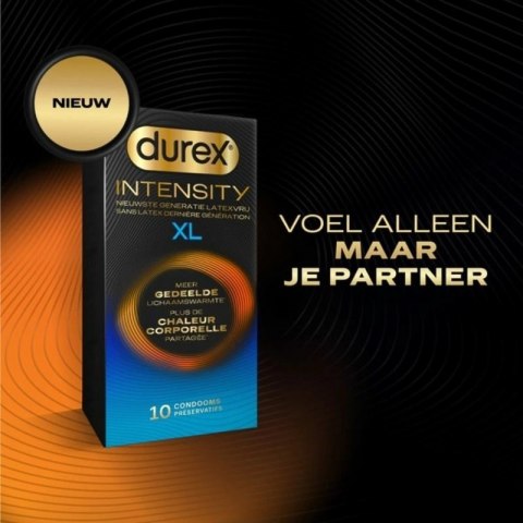 Durex Intensity XL prezerwatywy lateksowe, ultra-cienkie, 10 szt. Durex Intensity XL prezerwatywy lateksowe, ultra-cienkie, 10 szt.