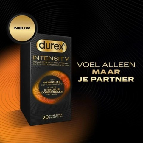 Durex Intensity prezerwatywy ultra-cienkie 20 szt. lateksowe komfort Durex Intensity prezerwatywy ultra-cienkie 20 szt. lateksowe komfort