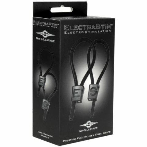 ElectraStim Prestige ElectraLoops czarne - regulowane pierścienie elektro-stymulujące ElectraStim Prestige ElectraLoops czarne - regulowane pierścienie elektro-stymulujące