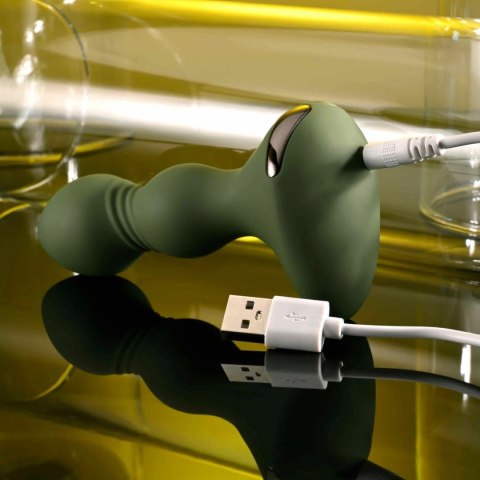 Evolved Lieutenant - Wibrująca sonda analna silikonowa 12 cm USB Evolved Lieutenant - Wibrująca sonda analna silikonowa 12 cm USB