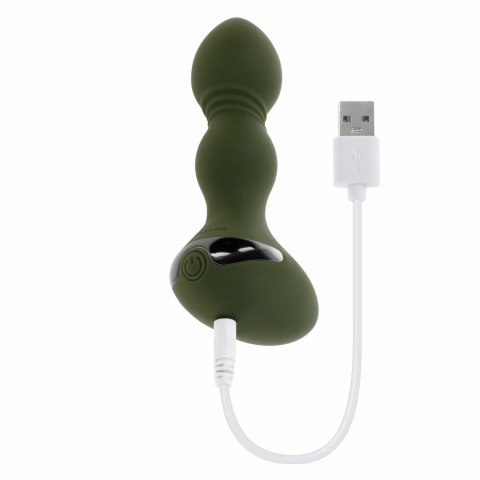 Evolved Lieutenant - Wibrująca sonda analna silikonowa 12 cm USB Evolved Lieutenant - Wibrująca sonda analna silikonowa 12 cm USB