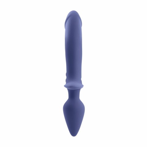 Gender X Dual Defender silikonowy wibrator dwustronny 26 cm z pilotem Gender X Dual Defender silikonowy wibrator dwustronny 26 cm z pilotem