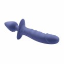 Gender X Dual Defender silikonowy wibrator dwustronny 26 cm z pilotem
