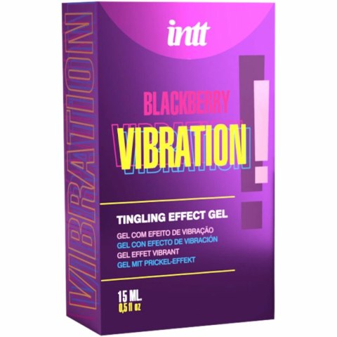 INTT Releases Żel Vibration Blackberry 15 ml - działanie pulsujące, smak jeżyny INTT Releases Żel Vibration Blackberry 15 ml - działanie pulsujące, smak jeżyny