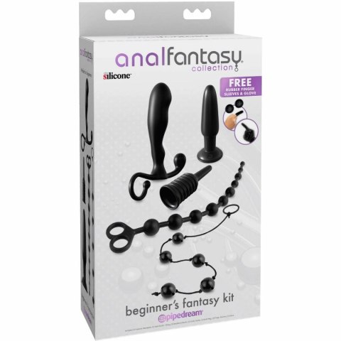 Pipedream Anal Fantasy Elite Zestaw Startowy Czarny 5-elementowy Pipedream Anal Fantasy Elite Zestaw Startowy Czarny 5-elementowy