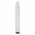 Playboy In A Twist szklany stymulator spiralny, 17,5 cm, wibracje