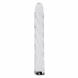 Playboy In A Twist szklany stymulator spiralny, 17,5 cm, wibracje