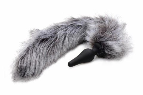 Tailz Grey Wolf zestaw ogon z futerkiem i opaska z uszami 59,7 cm Tailz Grey Wolf zestaw ogon z futerkiem i opaska z uszami 59,7 cm